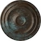 Ekena Millwork Giana Ceiling Medallion (Fits Canopies up to 7 7/8"), 32 5/8"OD x 1 1/2"P, Bronze Blue Patina CM32GIBBS - alternate 1